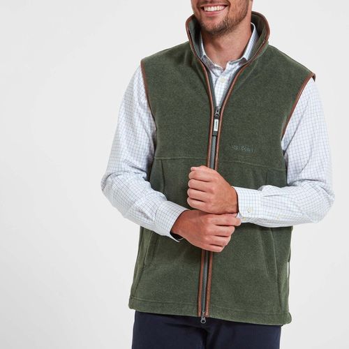 Gilet polaire Oakham cedar green