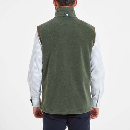 Gilet polaire Oakham cedar green