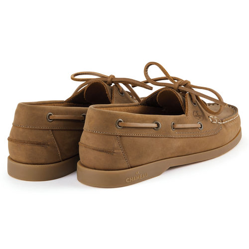 Galion nubuck tan femme