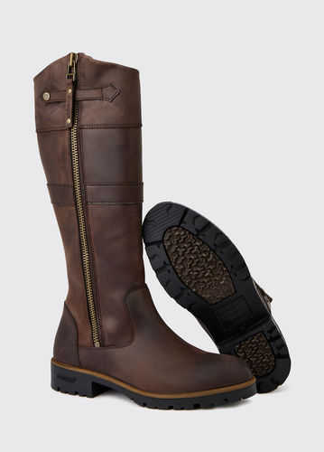 Bottes cuir Roundstone femme