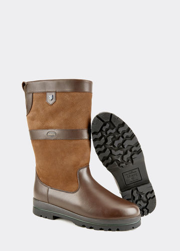Demi bottes cuir fourrées Donegal