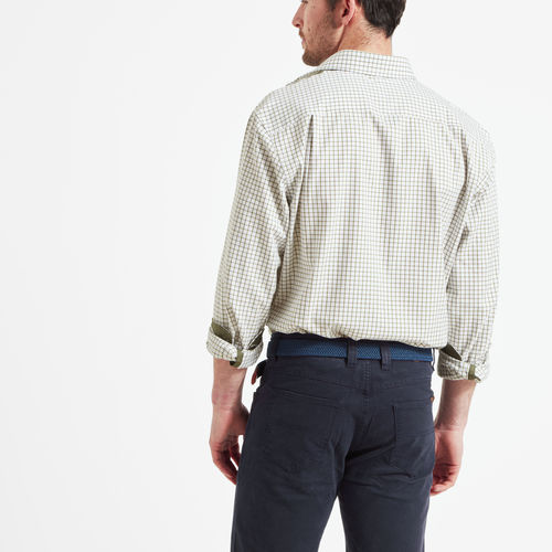 Chemise Cambridge olive