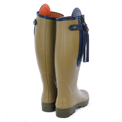 Bottes L'Alliance femme vert vierzon néoprène