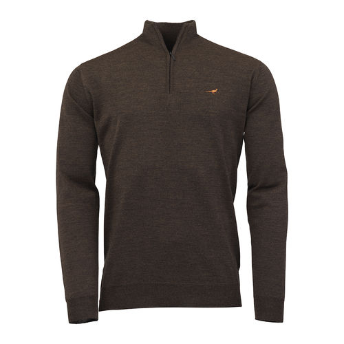 Pull mérino norfolk 1/4 ZIP 5 coloris 2024