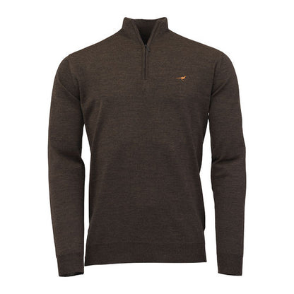 Pull mérino norfolk 1/4 ZIP 5 coloris 2024