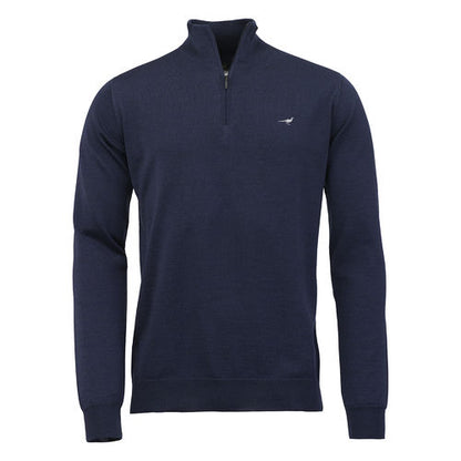 Pull mérino norfolk 1/4 ZIP 5 coloris 2024