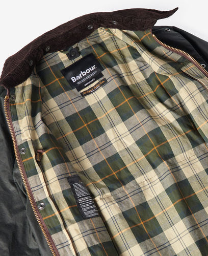 Veste huilée BEAUFORT sage