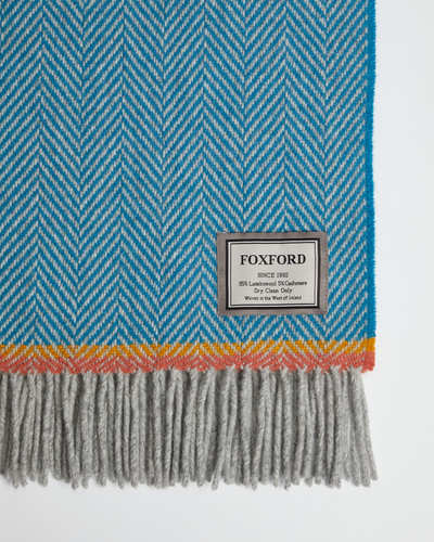 Plaid Slanney lambswool cashmere