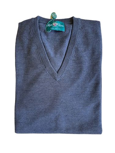 Pull merino Millbreck col V 4 coloris