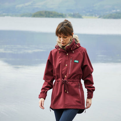 Anorak Monsoon nordic femme winter berry