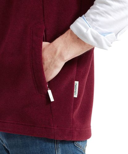 Gilet polaire Oakham claret