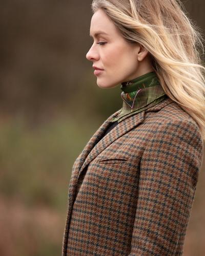 Carré Caledonia moss green medium