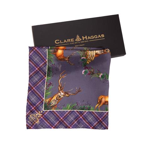 Carré Caledonia amethyst medium