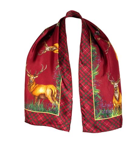 Foulard étroit Caledonia berry