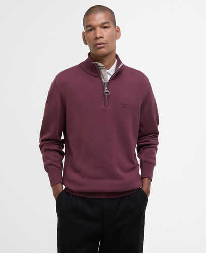 Pull Cotton half zip 3 coloris