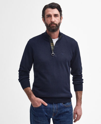 Pull Cotton half zip 3 coloris