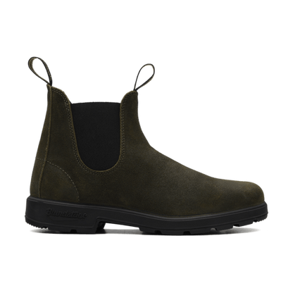 Boots Chelsea suede original dark olive