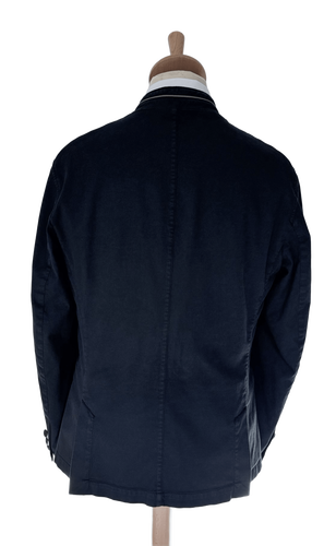 Veste autrichienne Caen coton navy