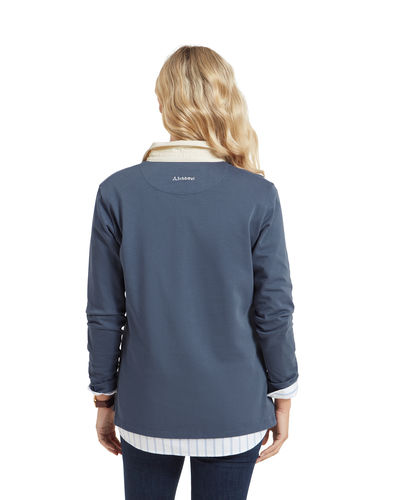 Chapel Porth women's rugby polo shirt