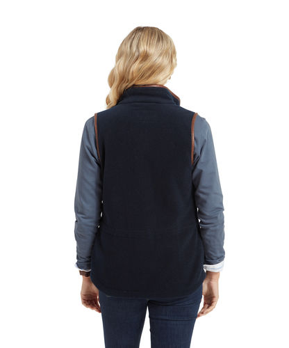 Gilet polaire Lyndon navy femme