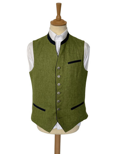 Gilet autrichien Walchsee lin 5 coloris