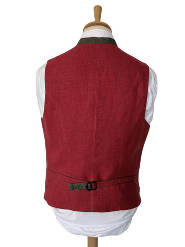 Gilet autrichien Walchsee lin 5 coloris