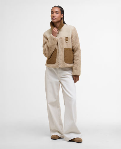 Veste polaire femme Malena natural écru