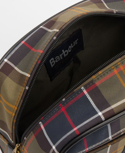 Tartan toiletry bag