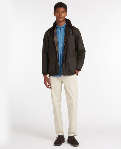 Veste huilée beacon sports olive