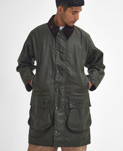 Veste huilée Borders archive olive