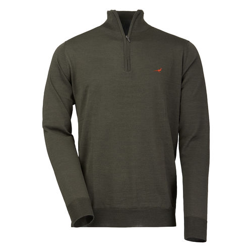 Pull mérino norfolk 1/4 ZIP 5 coloris 2025