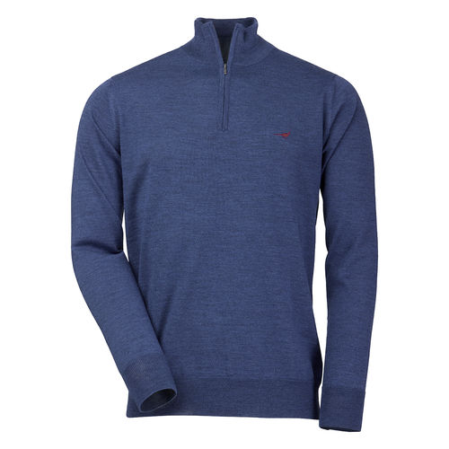 Pull mérino norfolk 1/4 ZIP 5 coloris 2025