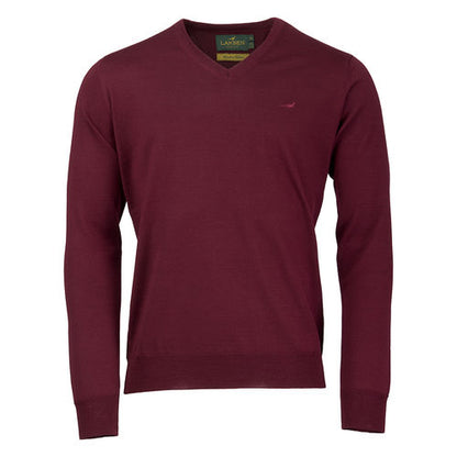 Pull mérino sussex col V 5 coloris 2025