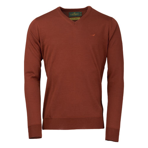 Sussex V-neck Merino Sweater 5 colors 2025