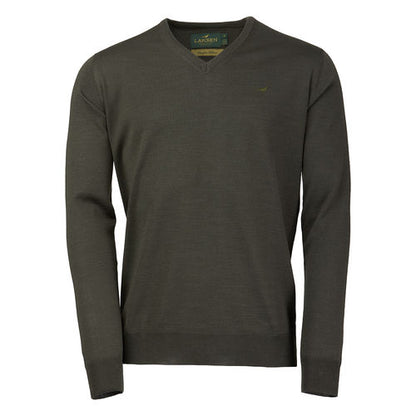 Pull mérino sussex col V 5 coloris 2025