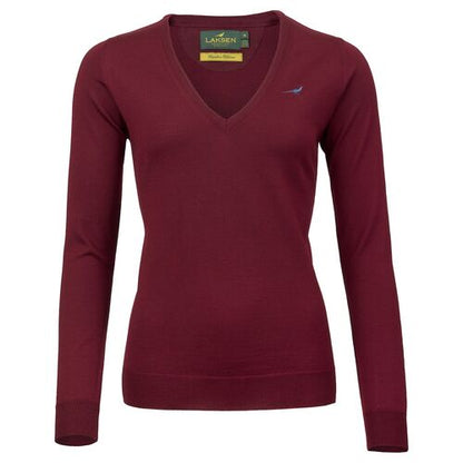 Pull mérino femme col v Camilla 5 coloris 2025