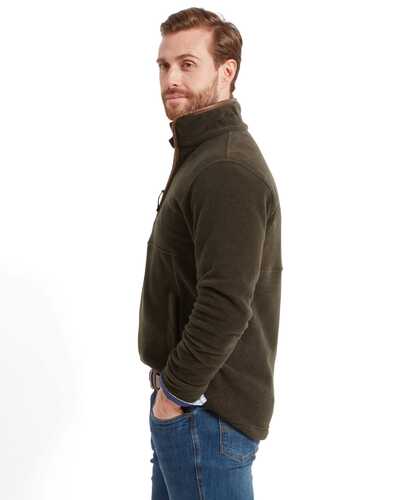 Polaire 1/4 zip Berkeley dark olive