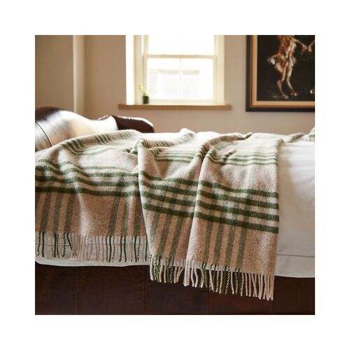 Plaid XXL Hex Olive
