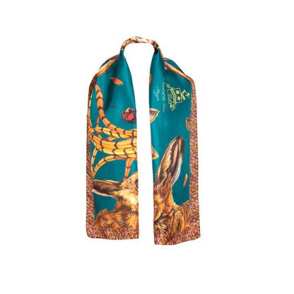 Echarpe Head of the Game teal