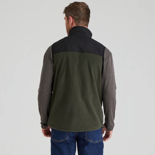 Gilet polaire Hybrid deep forest