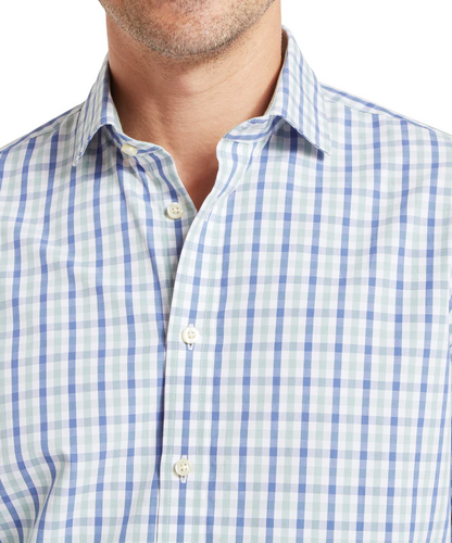 Chemise Hebden mist blue vintage indigo