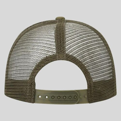 Casquette signature trucker teak