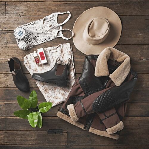 Boots Chelsea original stout brown
