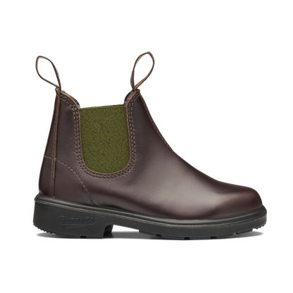 Boots Chelsea enfant espresso/olive