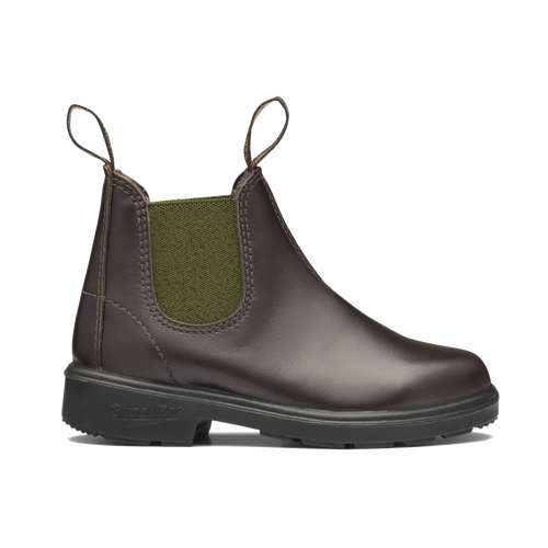 Boots Chelsea enfant espresso/olive
