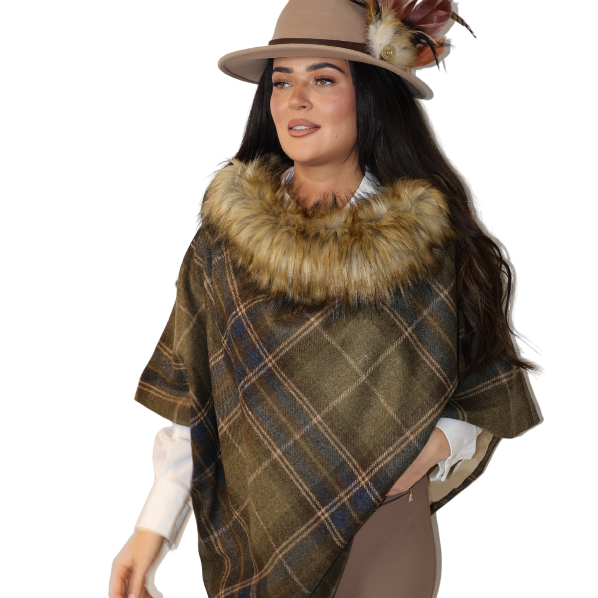 cape femme bryony en tweed grace and dotty