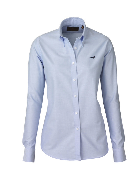 Chemise Notre Dame oxford light blue