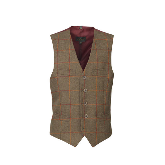 Gilet dos satin CLYDE