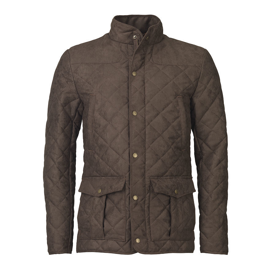 HAMPTON Quilted Jacket - Brown