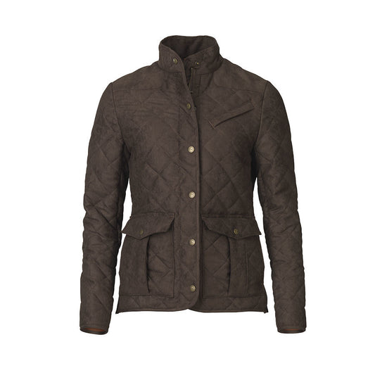 Veste matelassée LADY HAMPTON marron